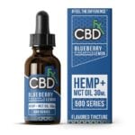 Cbdfx Cbd Hemp Oil Flavored Tincture Blueberry Pineapple Lemon