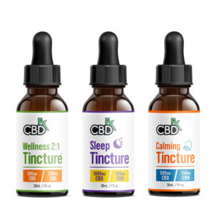 cbdfx complete cbd tincture set