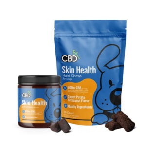 cbdfx pets chew bundle skin health