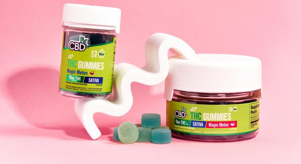 Cbdfx photo group gummies magic melon nov  