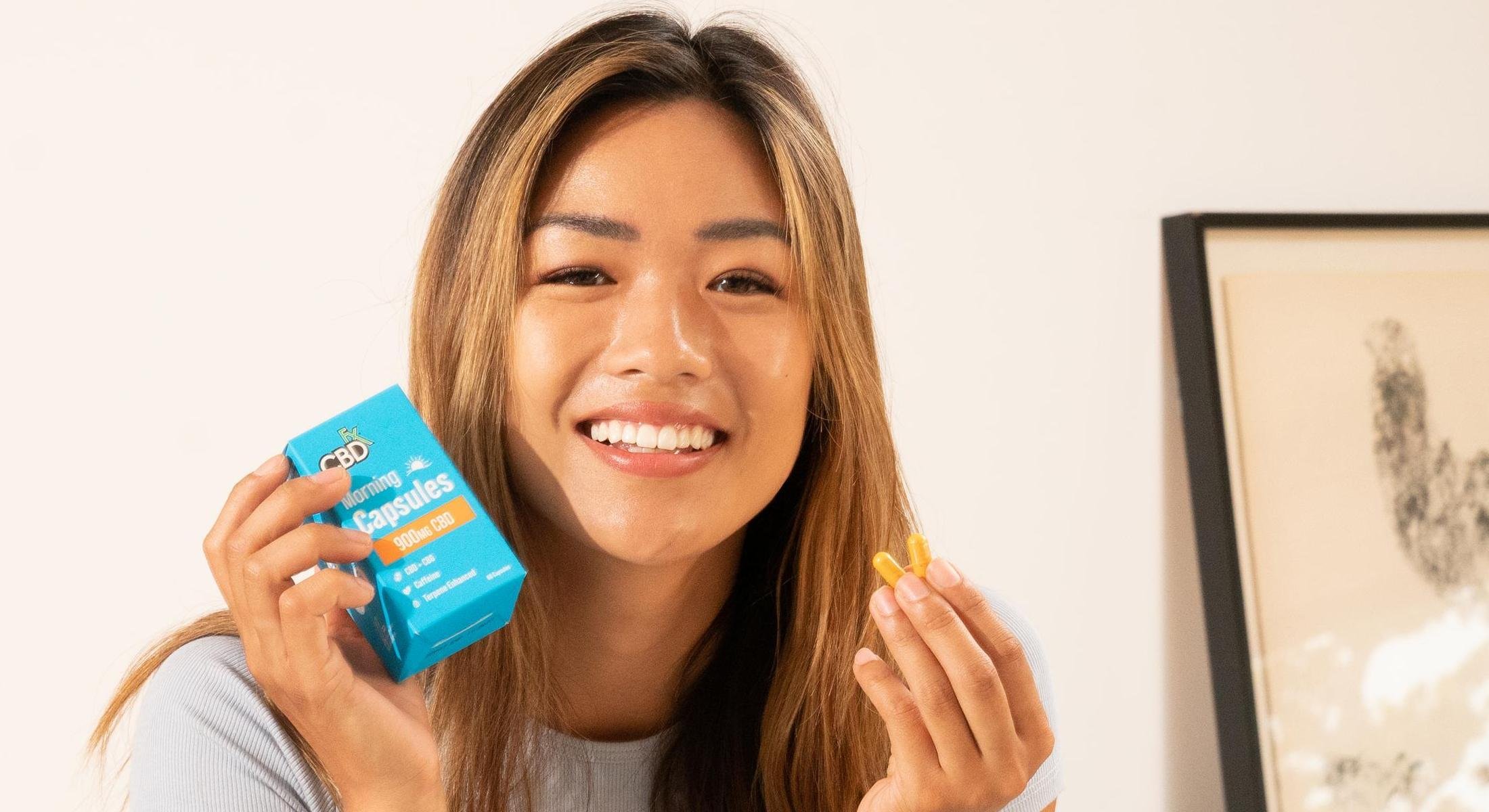 cbdfx photo lifestyle morningcapsules  aug  