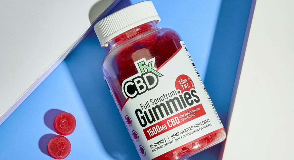 Cbdfx photo product full spectrum gummies  april  