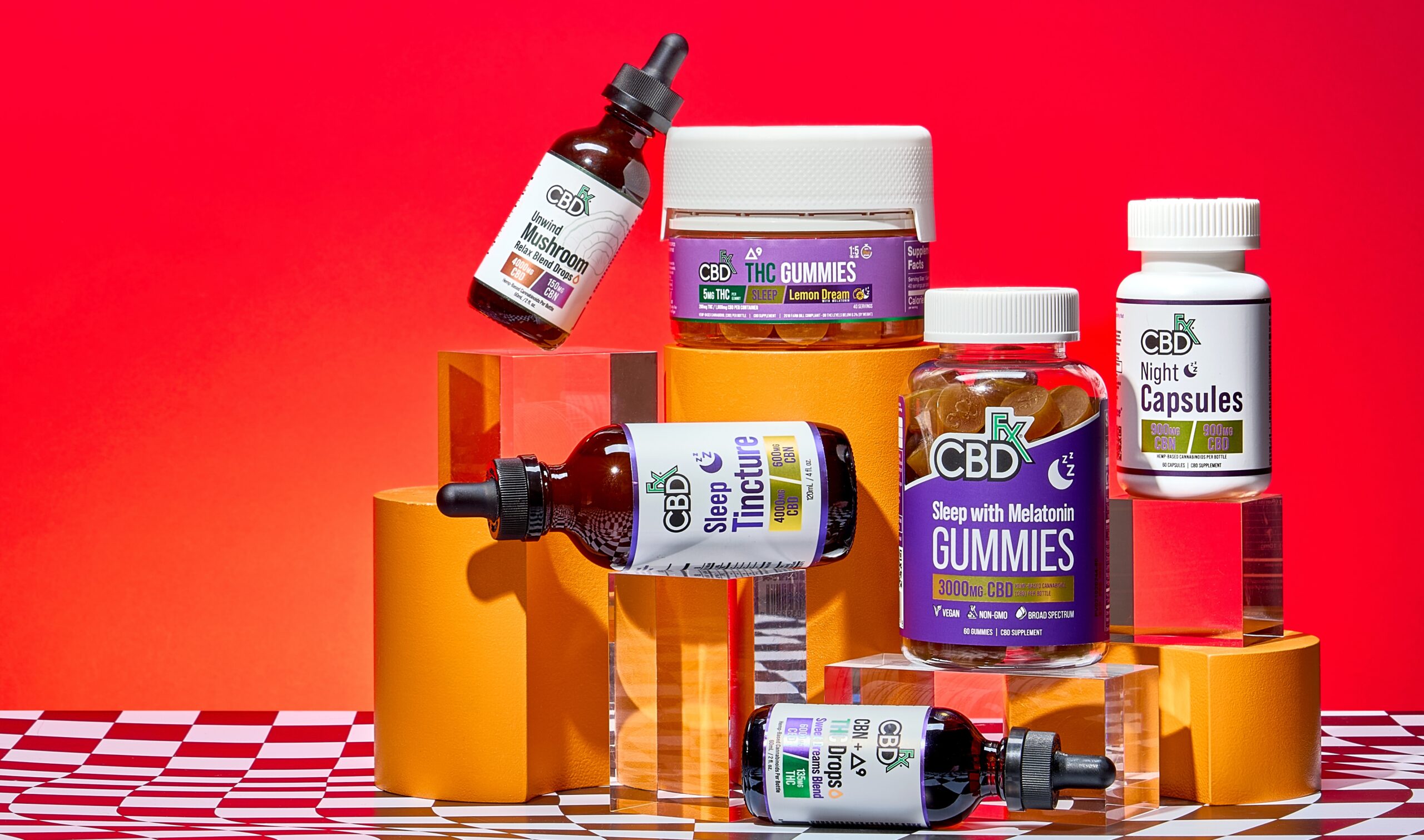 Cbdfx photo product group stress sept