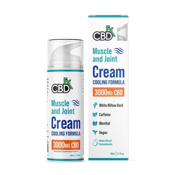 cbdfx photo render muscle joint cream mg may