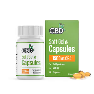 cbdfx soft gel capsules mg