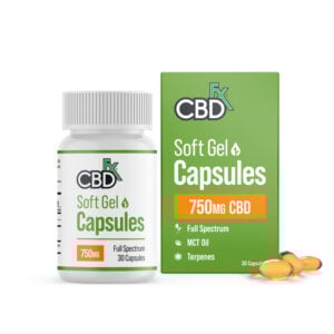 cbdfx soft gel capsules mg