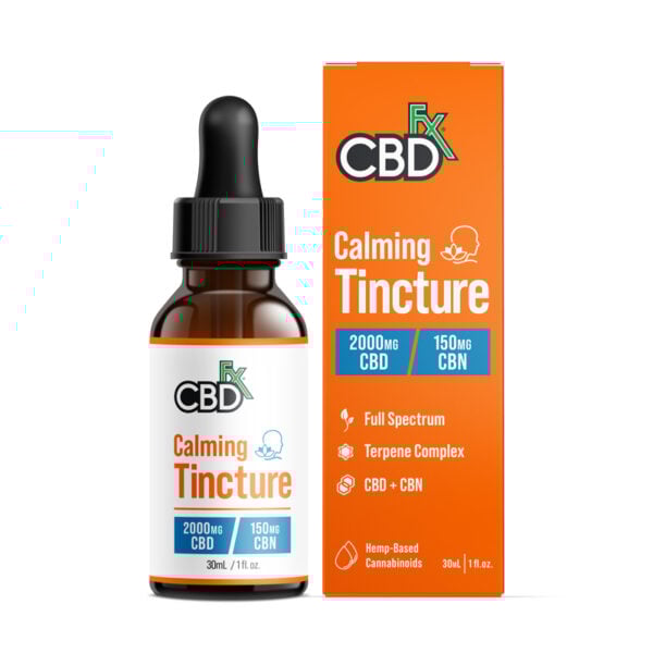 CBD + CBN Calming Oil Tincture 2000mg