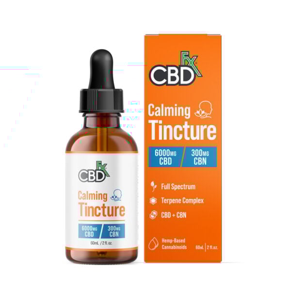 CBD + CBN Calming Oil Tincture 6000mg