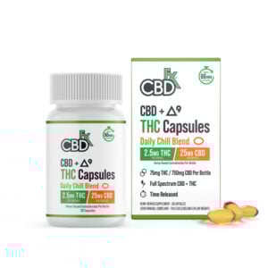 thc capsules daily chill blend