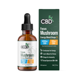 cbd tincture focus mushroom