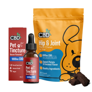 cbdfx photo render pet bundle hip joint hardchews nov