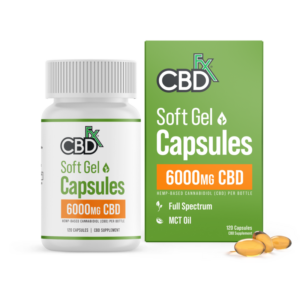 cbdfx photo render soft gel capsules ct mg mar