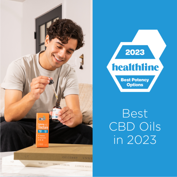 Voted Best CBD Oil by Healthline